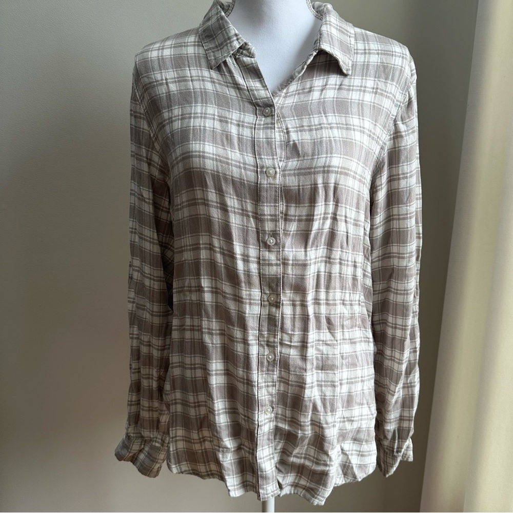 Lucky Brand Womens Long‎ Sleeve Button-Up Shirt